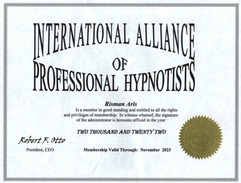 International Alliance of Professional Hypnotist - IAPH Risman Aris
